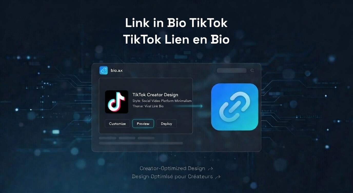 Link in Bio TikTok : Comment Regrouper vos Liens